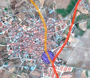 Paso de calzadas por el casco urbano