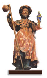 Reconstrucción hipotética de la talla destruída