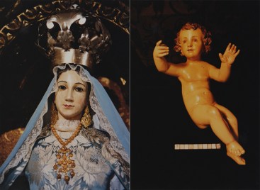 Virgen del Rosario - Peraleda - Caras