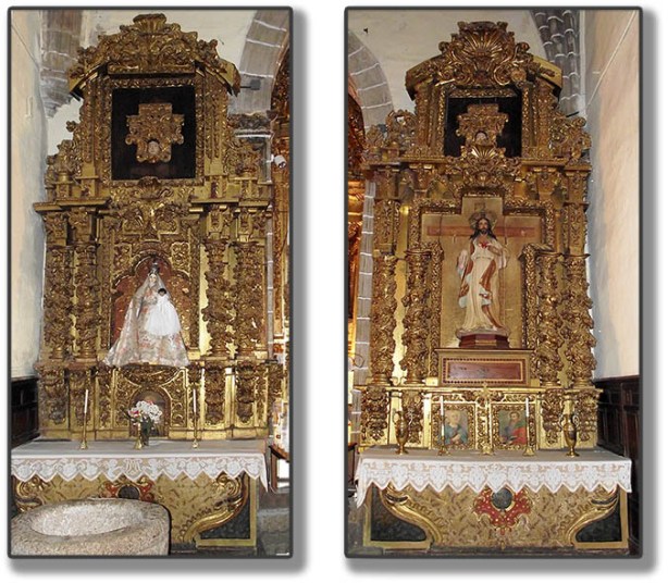 altares centrolaterales