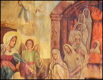 Fragmento cuadro de las Ánimas, Peraleda