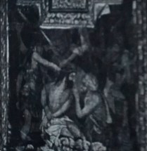 cuadro retablo Cristo