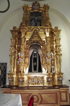 Retablo Virgen de la Soledad - Peraleda
